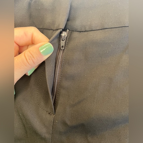 St. John Brown Lightweight Trouser Pant in Brown Sz 4 - Picture 3 of 7